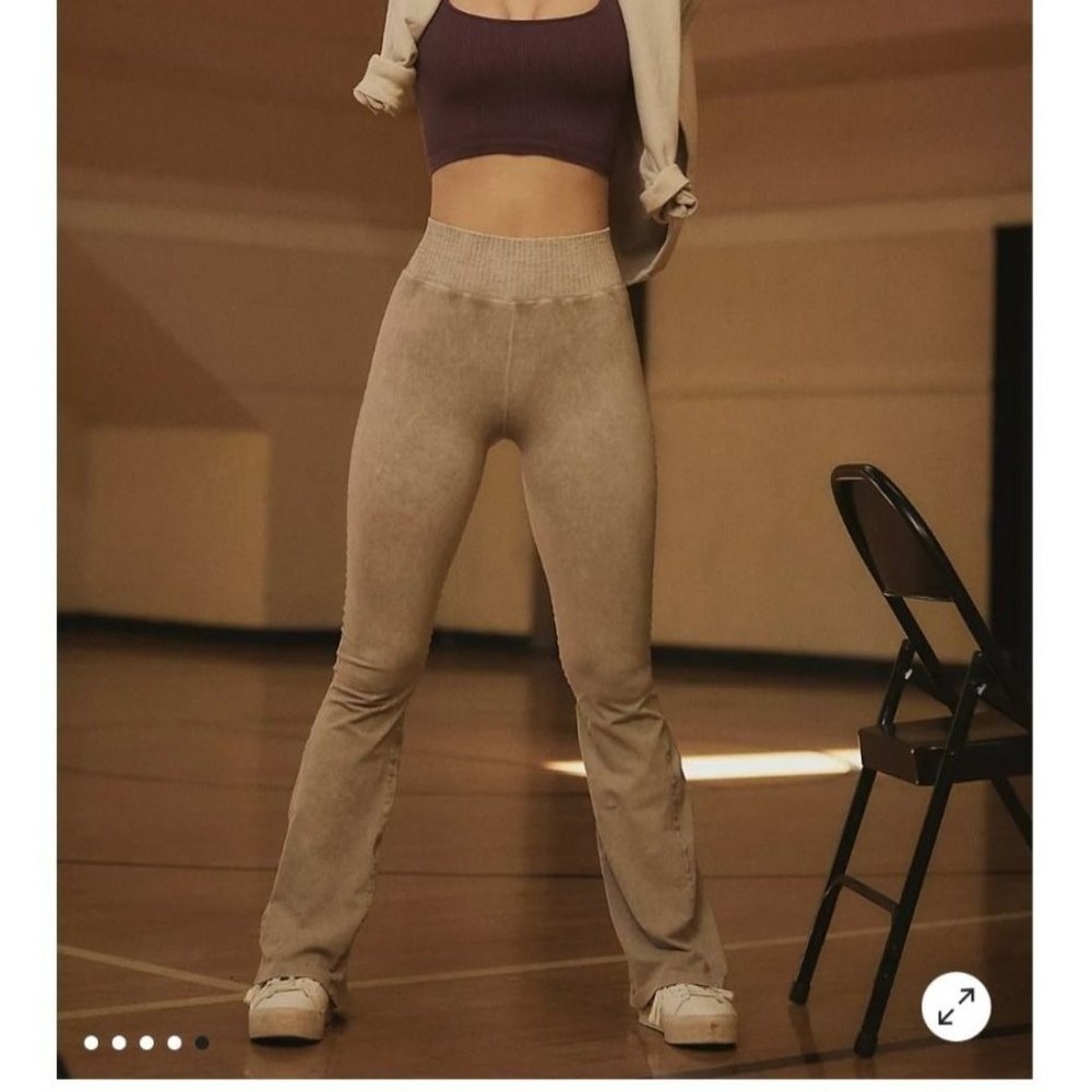 FP Movement Good Karma Flare Leggings in Mushroom